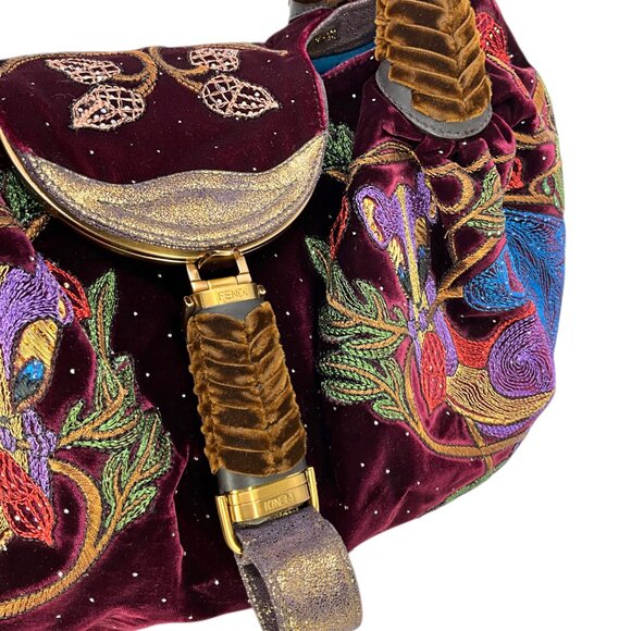 Fendi Embroidered Squirrel Spy Bag - Picture 5 of 9